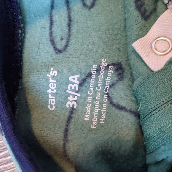 2 footie PJs by Carter's 3T - Picture 3 of 7